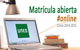 Matrícula Online