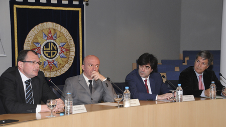 Ángel Mancebo, Aldo Rotman,  Tomás Fernando Flores y Miguel Ángel Ortiz