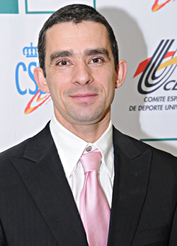 Carlos Ramos, coordinador de Deportes de la UNED