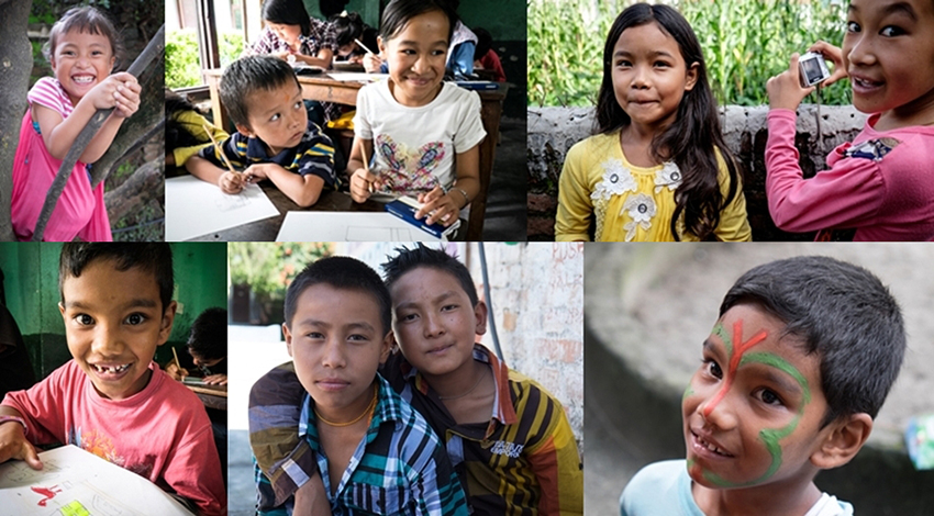 Banner Niños Nepal