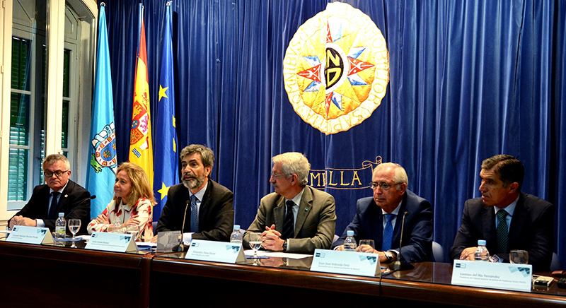 Mesa Presidencial Jornadas de Derecho Enrique Ruiz Vadillo