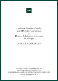 Libro Almudena Grandres