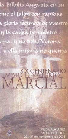 Foto de la noticia Actos del XIX centeneaio de Marco Valerio Marcial