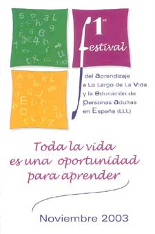 Foto de la noticia I Festival del aprendizaje a lo largo de la vida y educación de personas adultas en España
